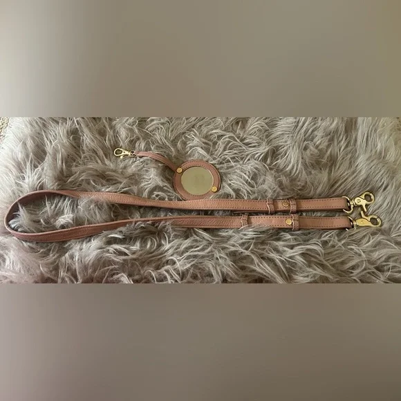 Tory Burch Dusty Rose Colored Leather Shoulder Bag - Picture 9 of 16